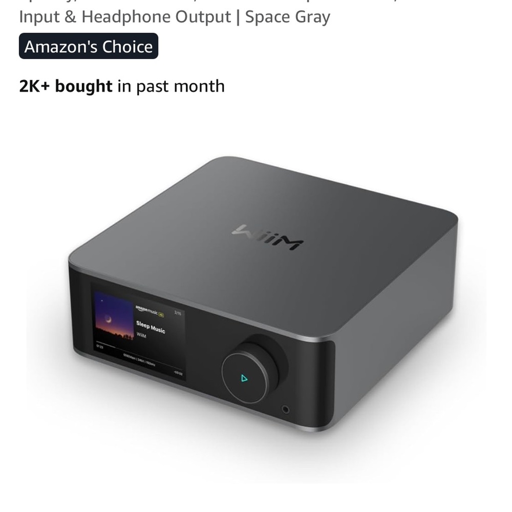 WiiM Ultra Music Streamer & Digital Preamp
